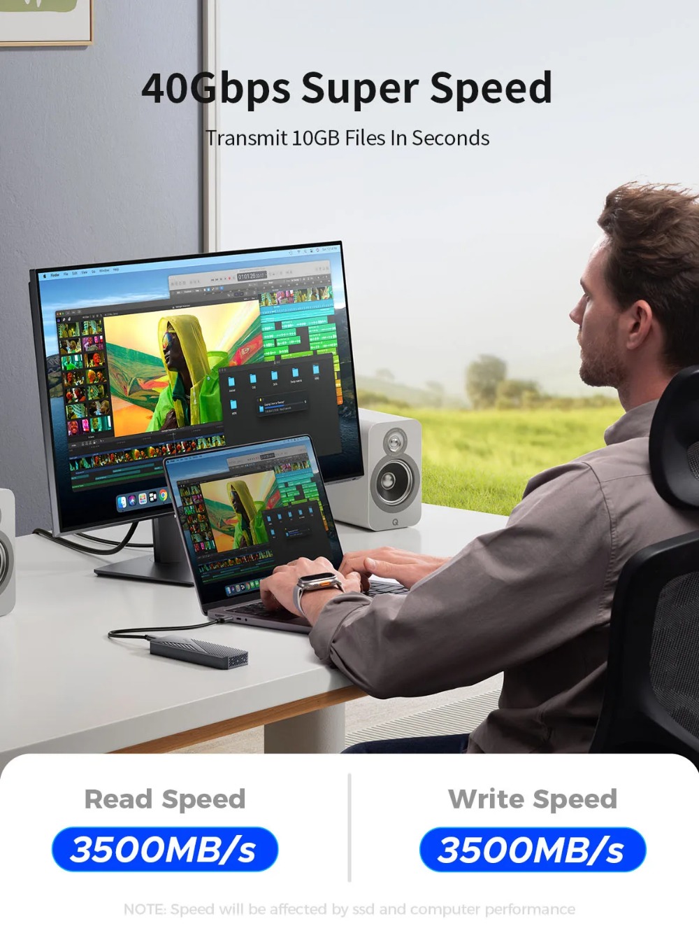 ORICO USB4 40gbps M.2 NVMe SSD – Usb4 40Gbps External Ssd 8Tb recenzja i cena