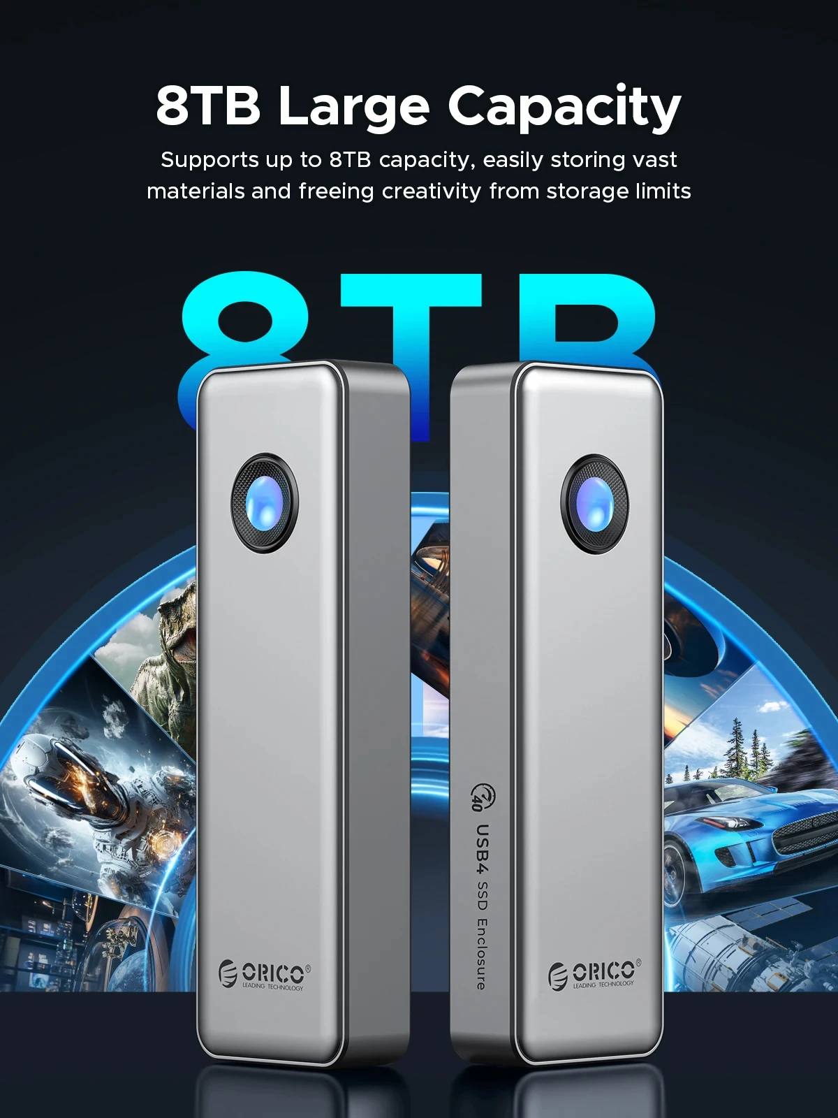 ORICO USB4 40 Gb/s M.2 NVMe SS – Usb4 40Gbps External Ssd 8Tb recenzja i cena