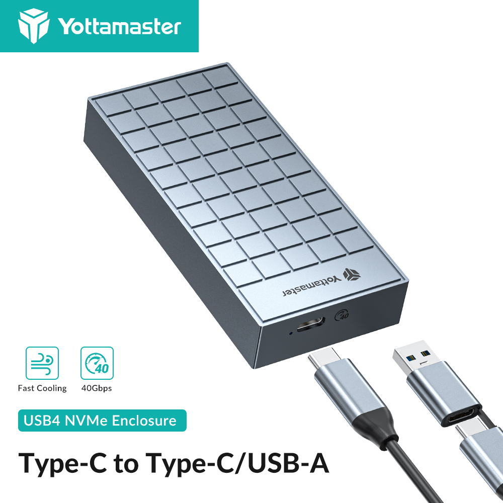 Obudowa NVMe SSD Yottamaster 4 – Thunderbolt 4 External Ssd 4Tb recenzja i cena